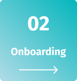 Onboarding Kachel